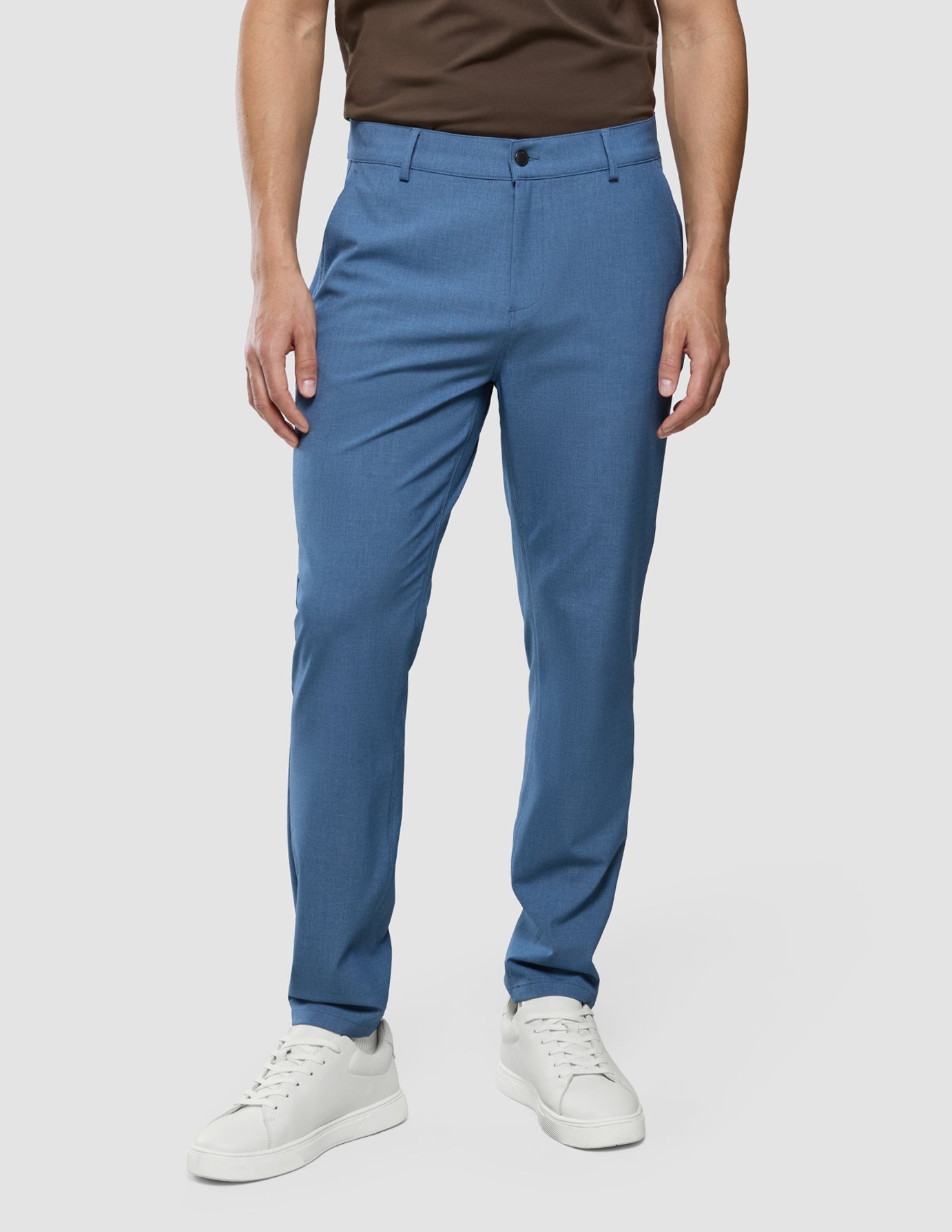 Ease Pants Slim Blue Mirage